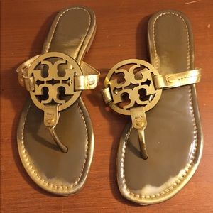 Tory Burch Gold Sandals